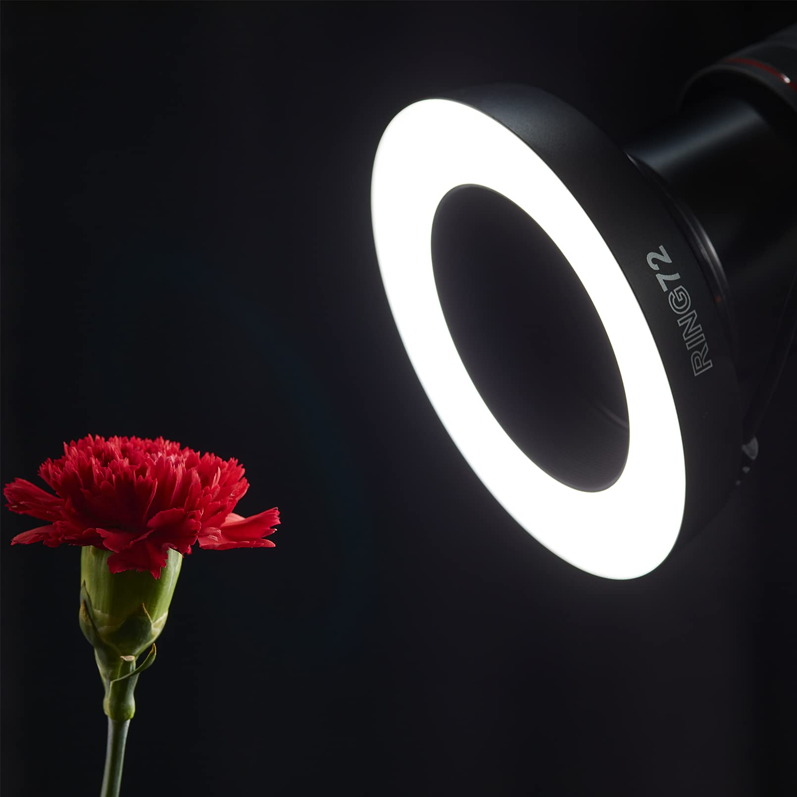 Godox Ring 72 Macro LED Ring Light with 8 Lens Adapter Rings for Canon Nikon Pentax Olympus DSLR Cameras - Perfect for Macro Photography, Product Shooting & Beauty Portraits