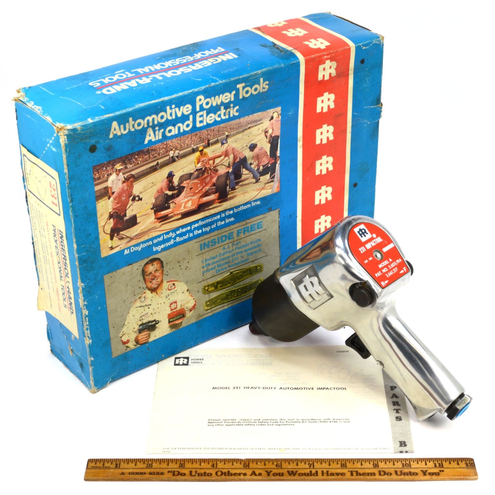 Vintage INGERSOLL RAND #231 IMPACTOOL Model A 1/2