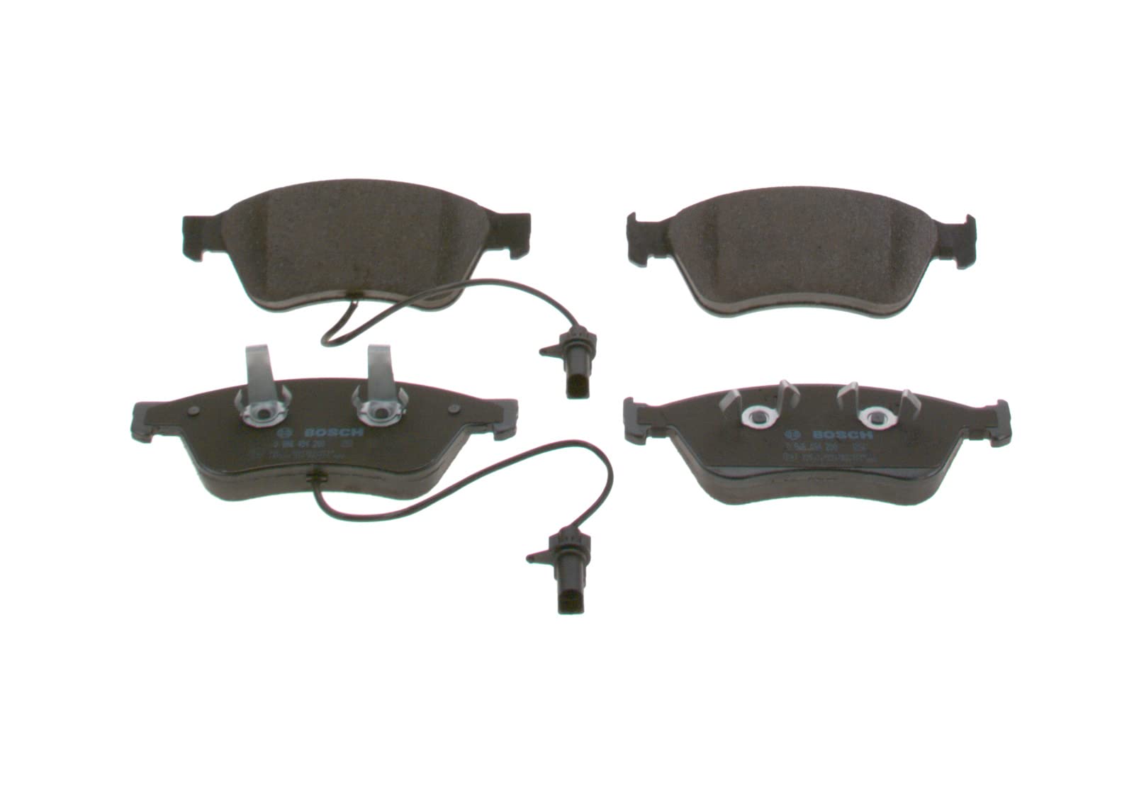 BOSCH BP1111-0986494200 Brake Pad Set - Premium Quality Replacement Brake Pads for Smooth & Safe Stopping | Perfect for Daily Commuting, Highway Driving & Performance Vehicles