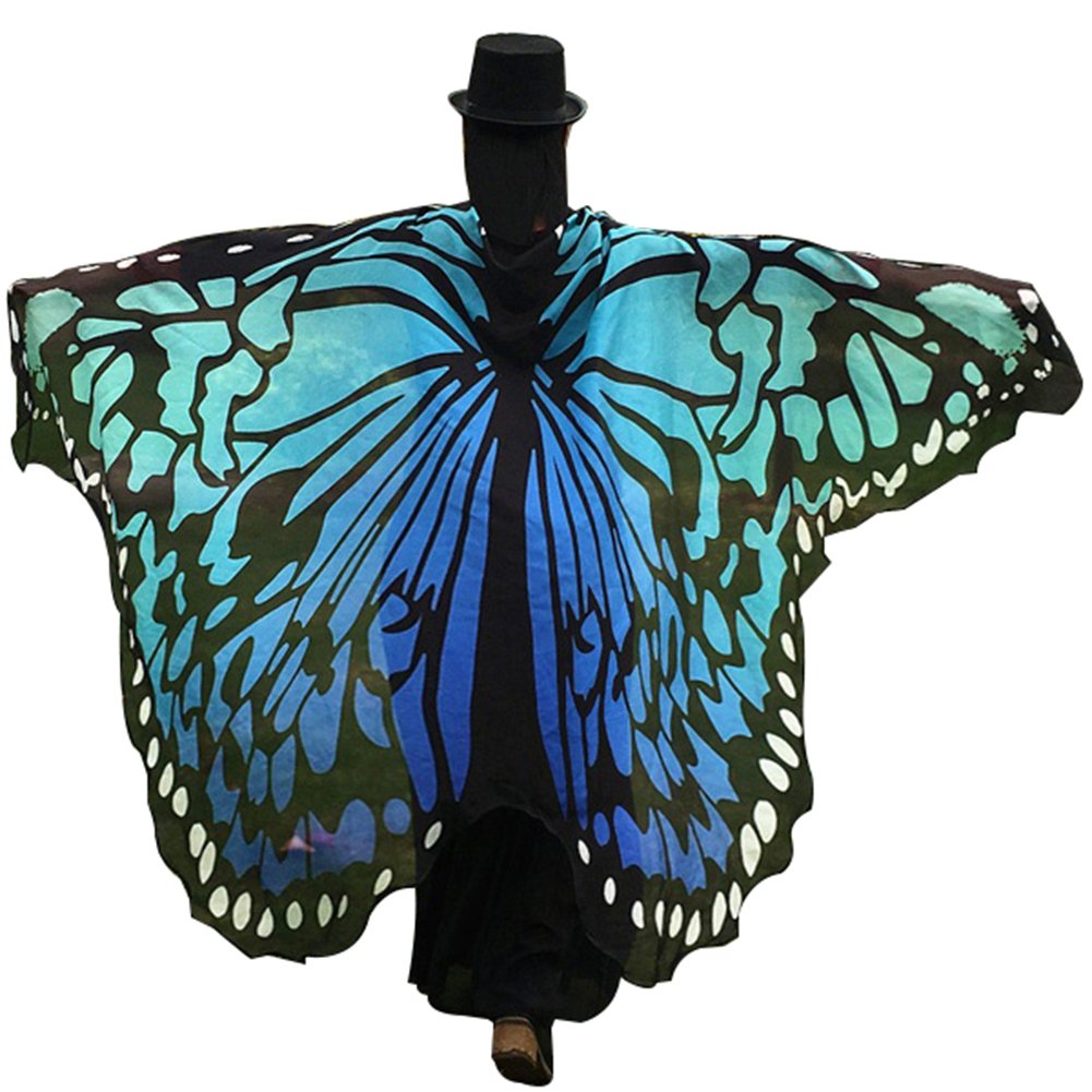 Butterfly Wing Beach Towel Scarf for Women - Summer & Christmas Gift