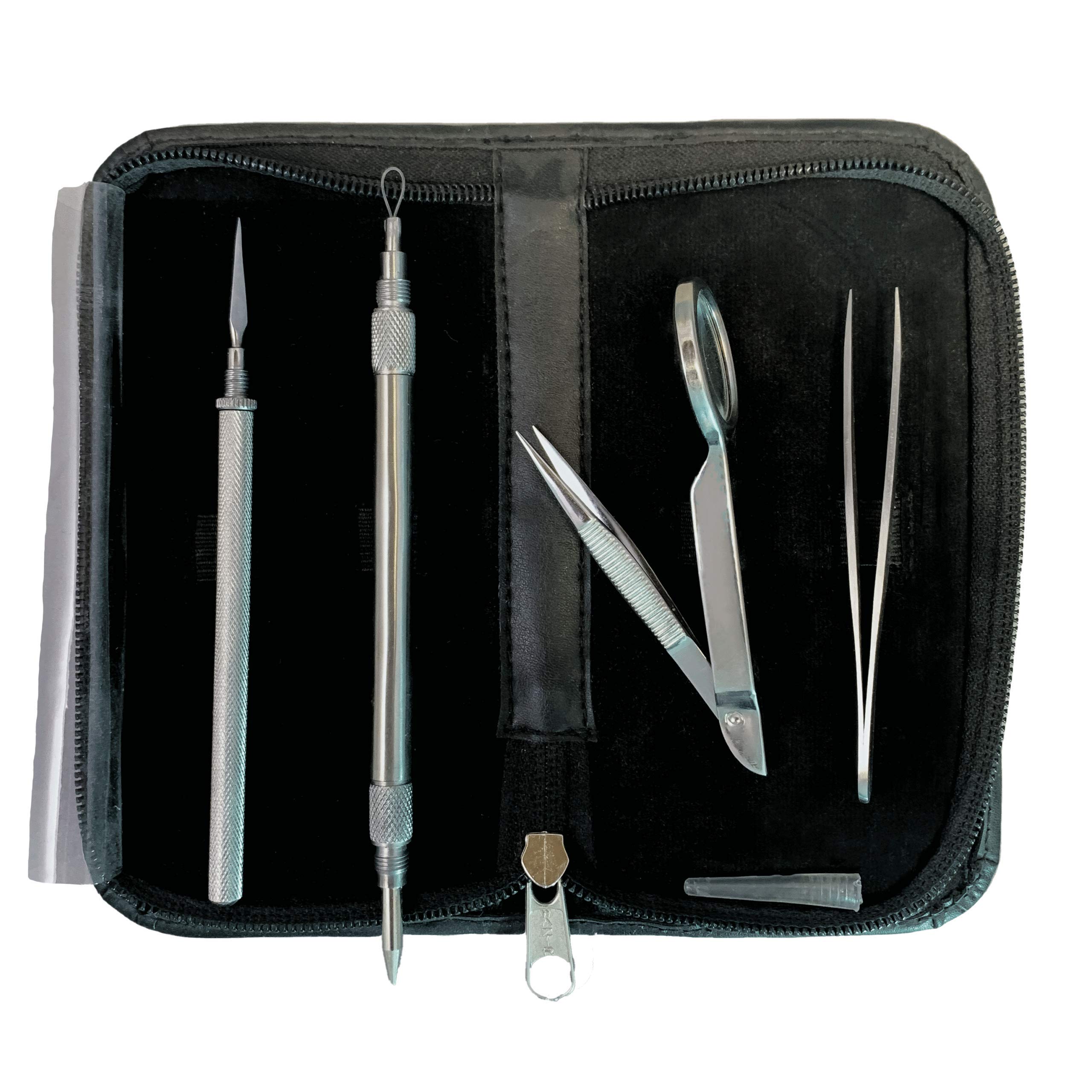Professional Foreign Object Removal Kit - First Aid & Emergency Tool for Splinters, Glass, Metal - Portable Case Included - Perfect for Home, Travel, Camping & Workplace Safety