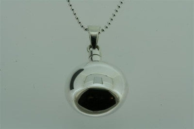 Elegant Perfume Bottle Pendant Necklace with 55cm Ball Chain - Perfect for Gifts, Parties, and Everyday Wear