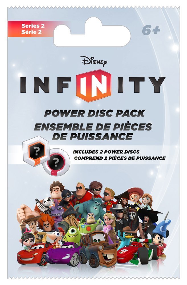 Disney Infinity Power Disc Pack Series 2 - Official Game Accessories for Disney Infinity 2.0 | Enhance Your Gaming Experience with Exclusive Characters & Abilities | Perfect for Disney Fans & Collectors
