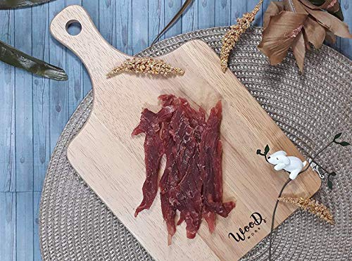 Premium Soft & Chewy Dog Jerky Treats - Duck, Chicken & Fish Flavors - Healthy, Delicious Natural Snacks for Dogs - Tender Duck Jerky Slices 1.5oz (Pack of 10) - Perfect for Training Rewards & Daily Treats
