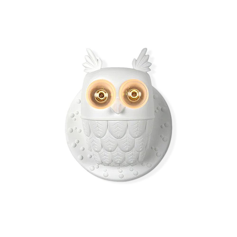Owl Wall Lamp - Cute Owl Night Light for Kids Room, Nursery, Bedroom - Perfect for Nighttime Reading and Decor