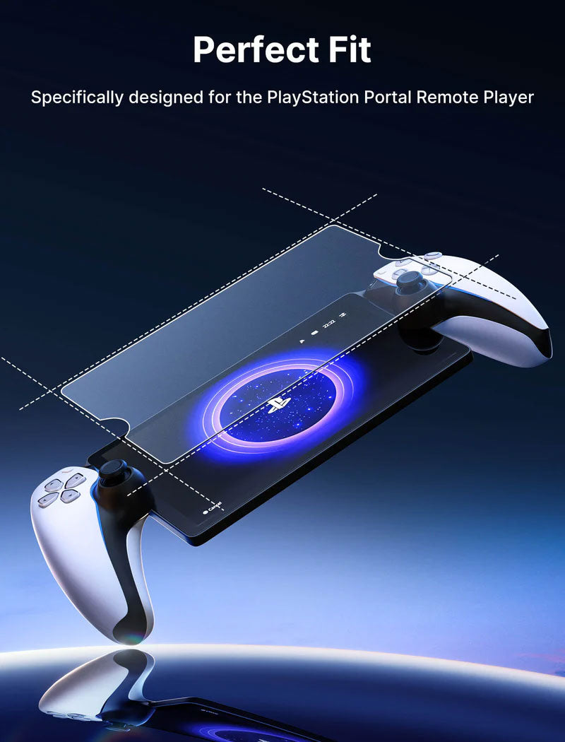 JSAUX 2 Pack Anti-Glare Matte Screen Protector for PlayStation Portal Remote Player - HD Clear, Scratch Resistant, Bubble-Free Installation for Gaming Protection