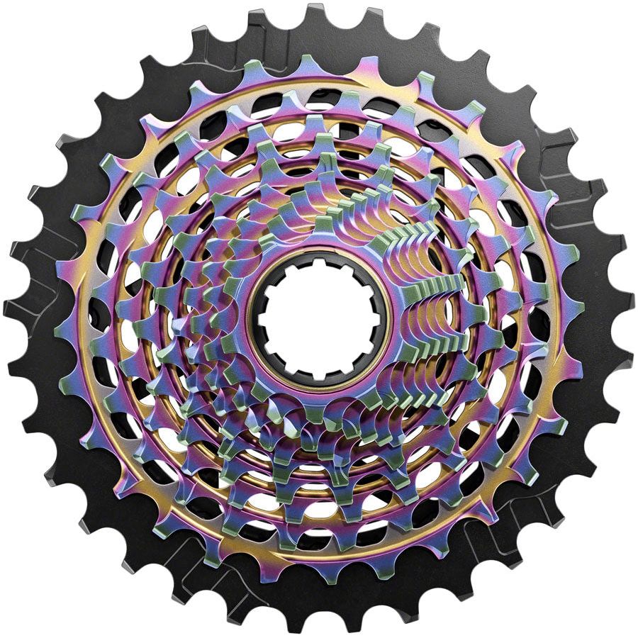 SRAM RED XG 1290 12-Speed Cassette 10-33T XDR Driver Body Rainbow E1 - High-Performance Bike Cassette for Road & Mountain Biking