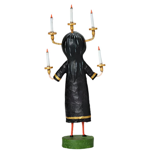 Lori Mitchell Halloween Candle Maker Figurine - New 2025 Collection | Spooky Home Decor for Halloween Parties & Gifts