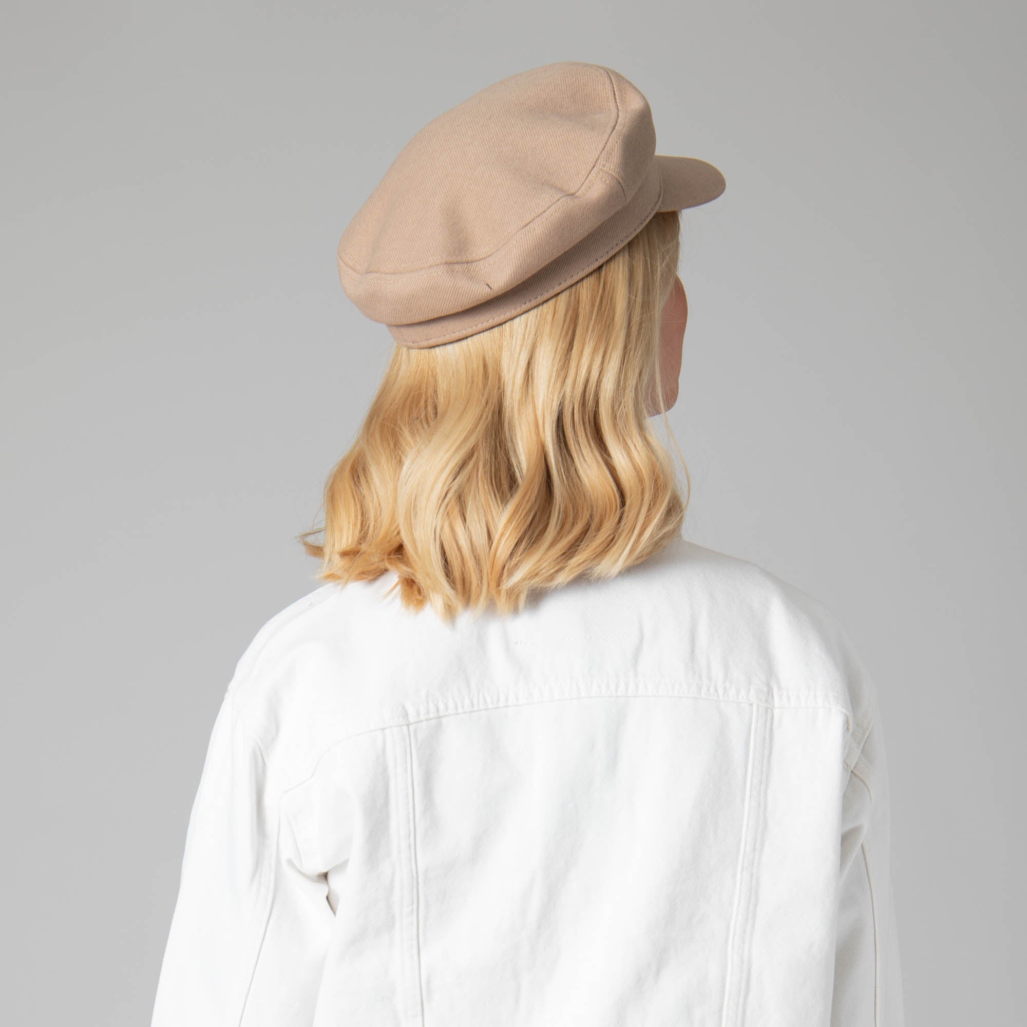 Men's Solid Brushed Poly Twill Fisherman Hat - Classic Outdoor Sun Protection Cap for Fishing, Hiking & Casual Wear