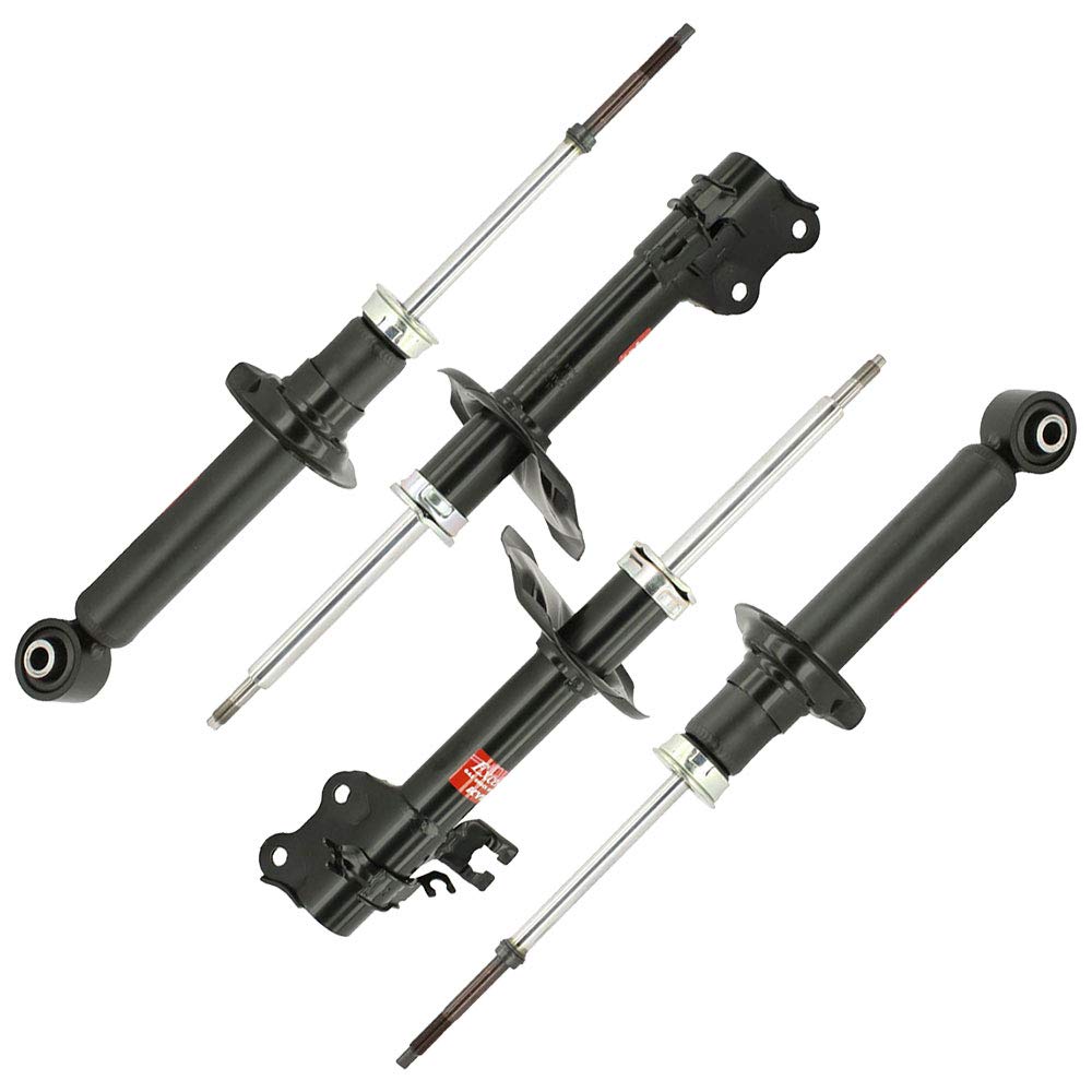 2002-2006 Nissan Sentra Front & Rear Excel-G Shock Absorbers & Struts Set - BuyAutoParts 77-62898AQ - Smooth Ride for Daily Commuting & Highway Driving