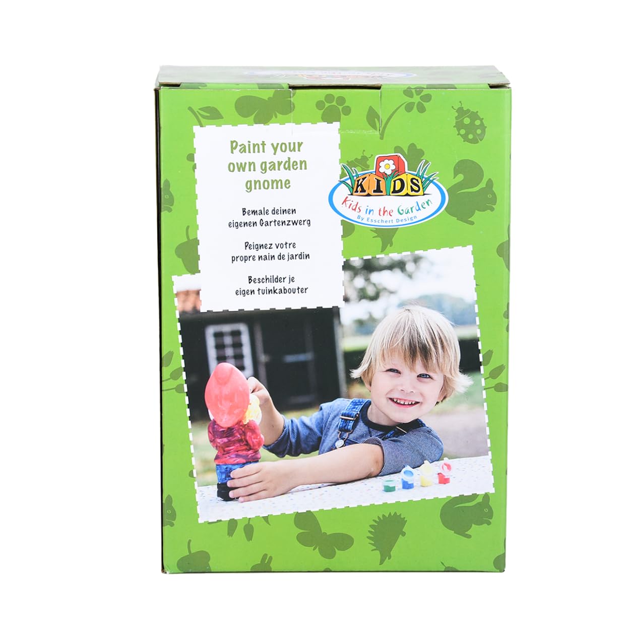DIY Paint Your Own Garden Gnome Kit for Kids - Creative Outdoor Craft Activity for Backyard Decor & Garden Art Projects