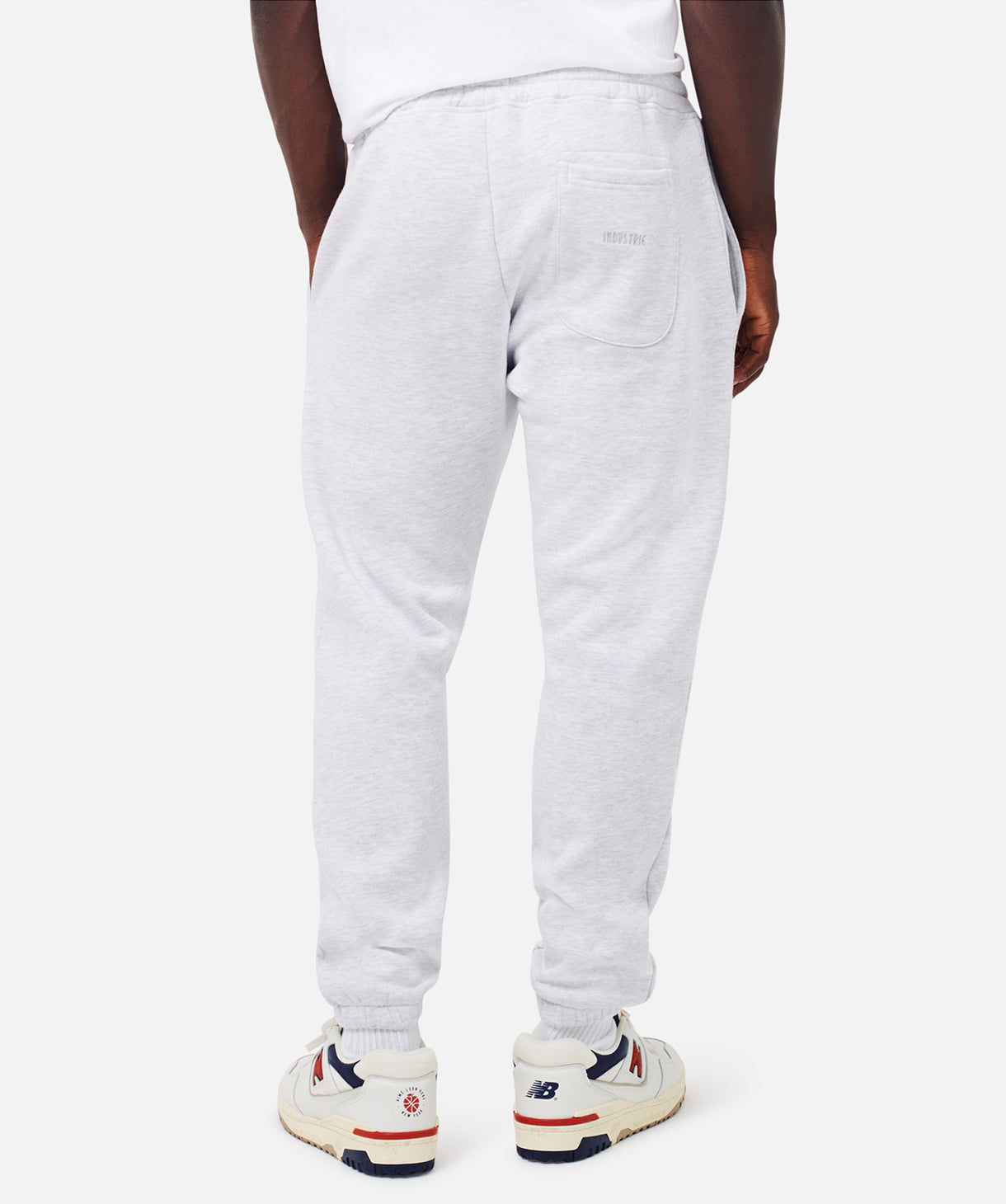 Del Sur Track Pants for Men & Women - Ice Grey Melange - Comfortable Athletic Joggers for Running, Yoga & Lounge Wear - Perfect for Gym, Travel & Casual Outfits