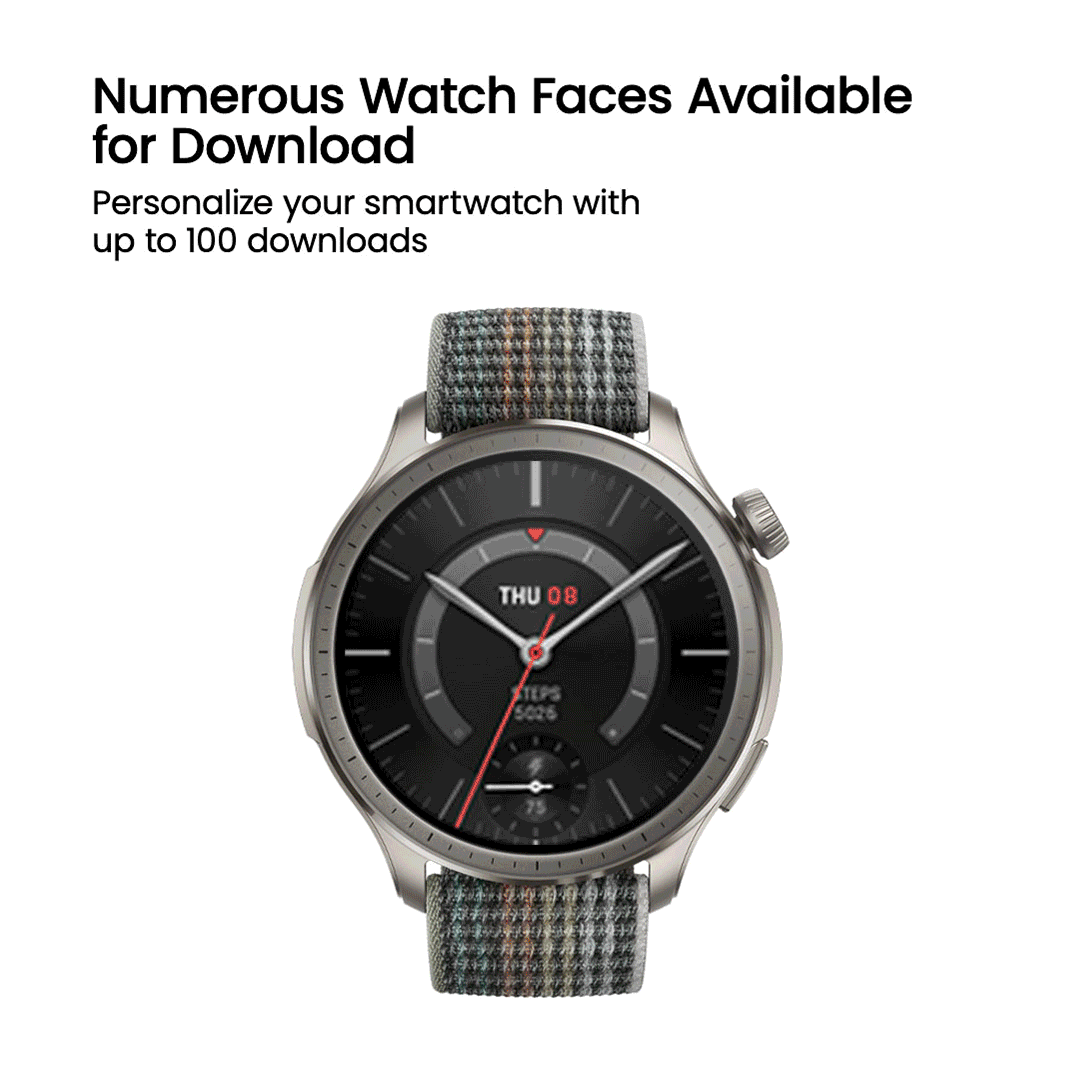 Amazfit Balance Smartwatch - Fitness Tracker with Heart Rate Monitor, Sleep Tracking & GPS - Perfect for Running, Workouts & Daily Activity Tracking