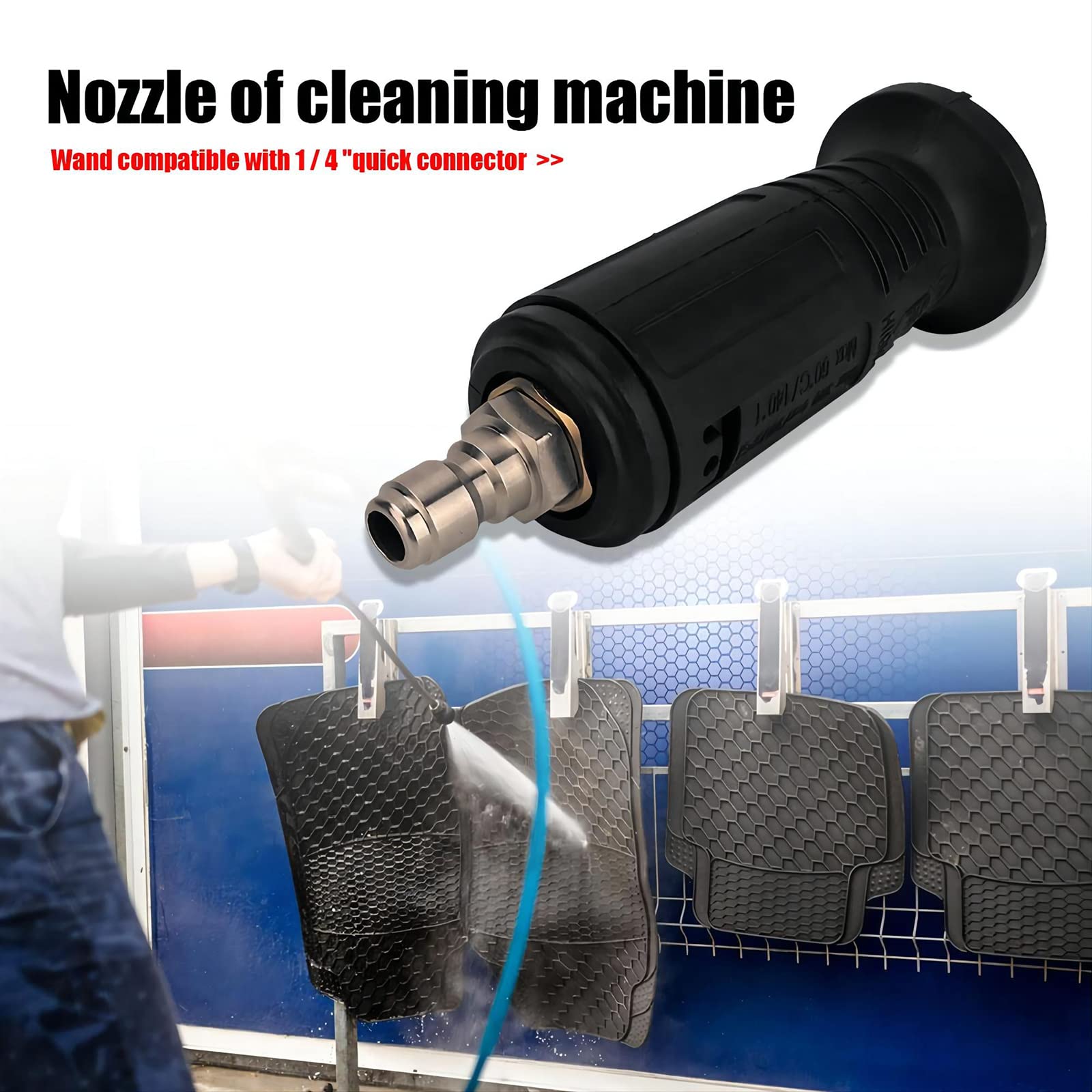 **Craftsman Adjustable Pressure Washer Gun with Turbo Nozzle Tips - 1/4 Inch Quick Connect, 3000 PSI - Perfect for Car Washing, Home Cleaning & Outdoor Use**