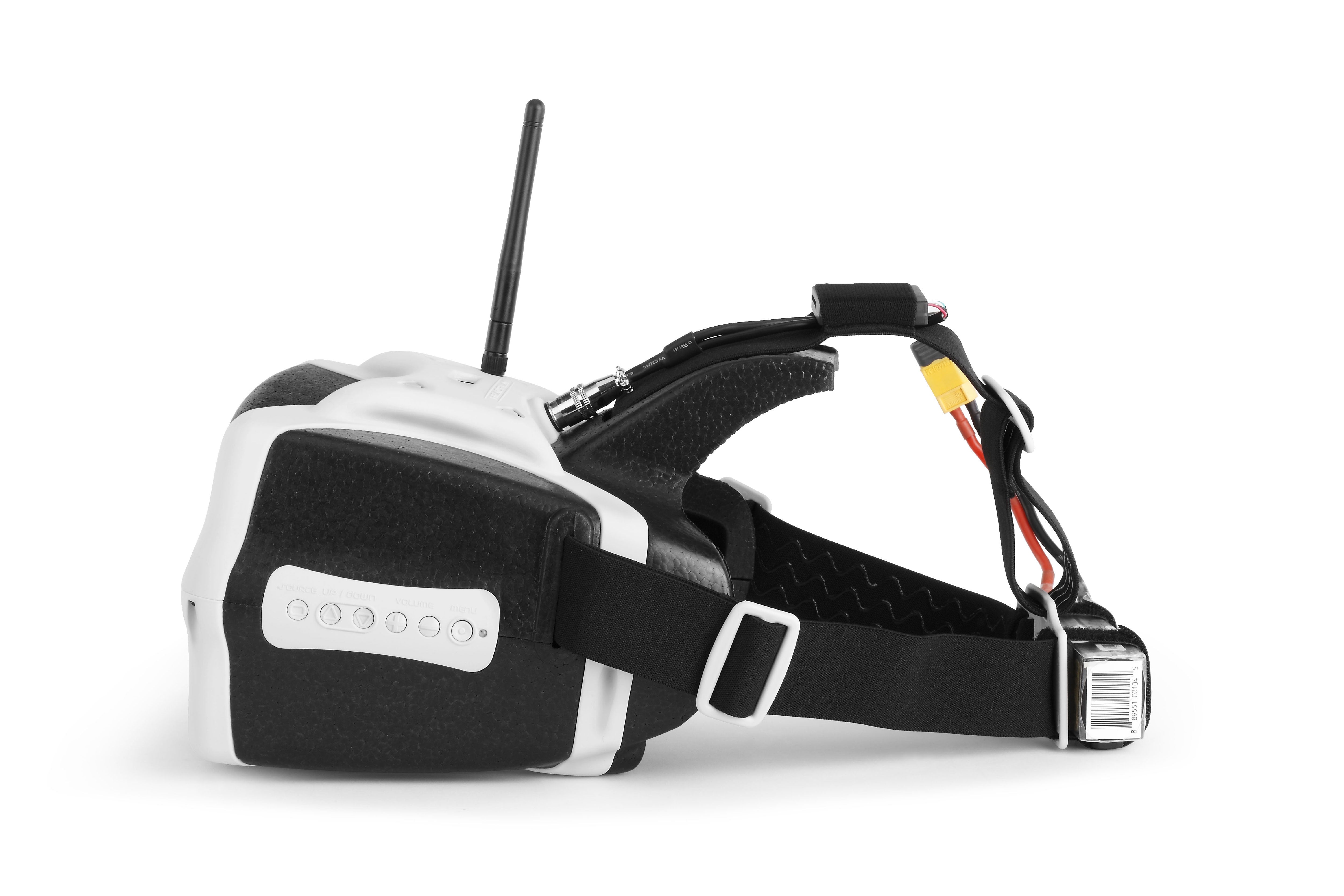 Headplay Goggles - 5.8GHz FPV Receiver with HDMI Input for Immersive Drone Racing & VR Gaming Experience