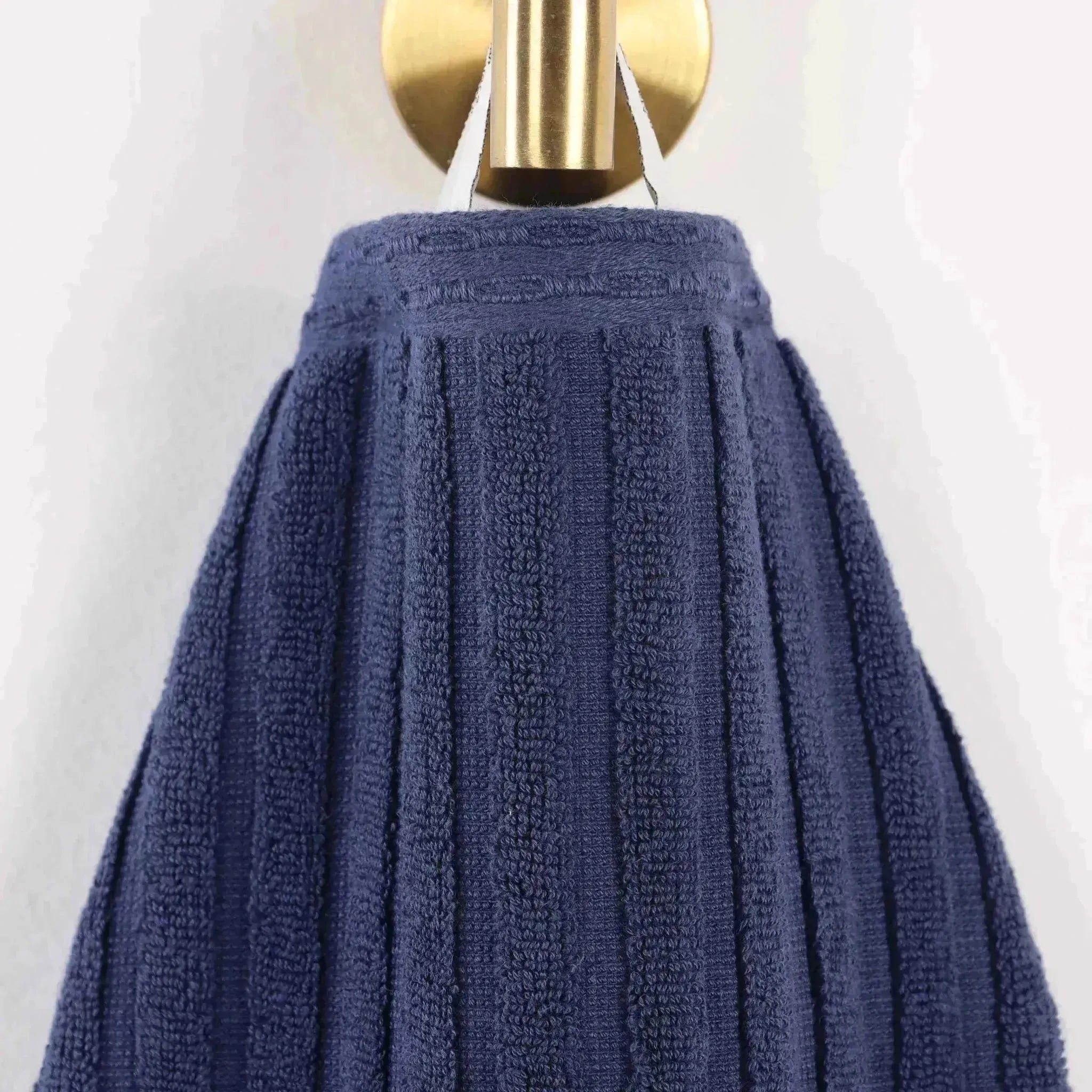 Premium Soho Ribbed Cotton Hand Towel Set - 4-Piece Ultra Absorbent Bath Towels for Kitchen, Bathroom & Gym - Soft & Quick-Drying