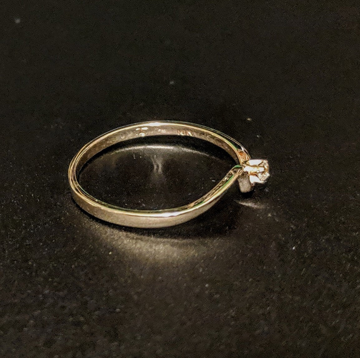 Natural Sapphire Promise Ring in Solid Yellow or White Gold | Genuine Sapphire Accented Engagement Ring | 143 704 Fine Jewelry for Petite Hands | Perfect for Proposals, Anniversaries & Special Occasions