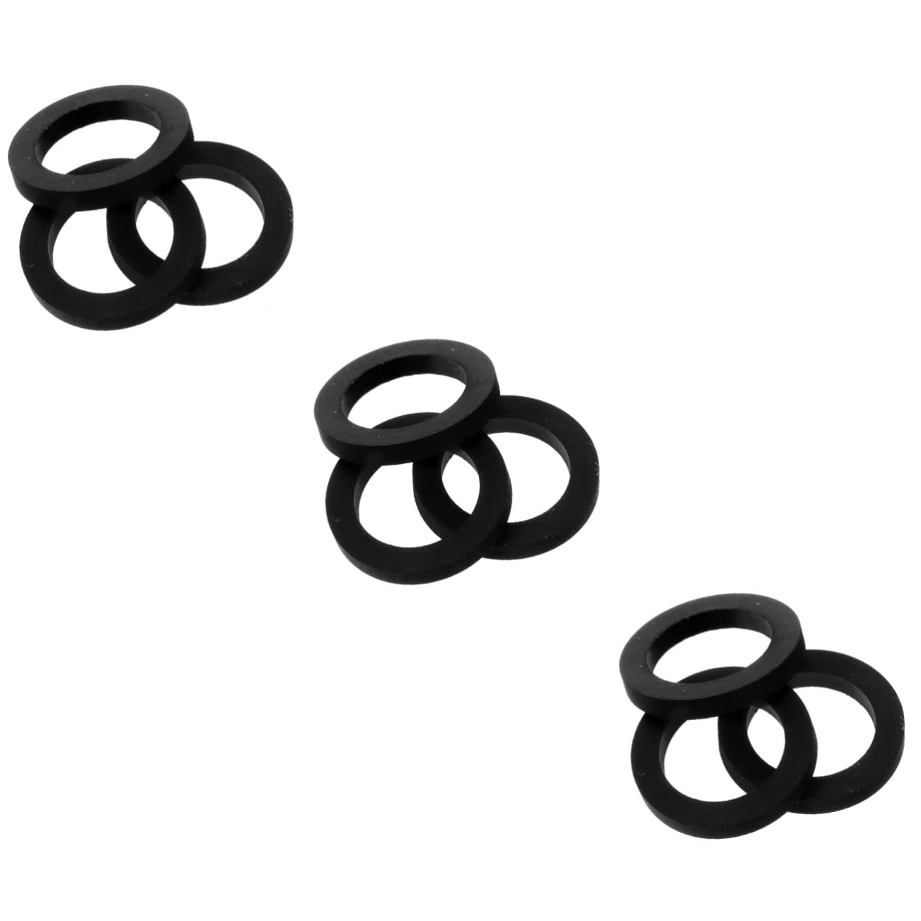 OSALADI 9-Piece Record Wheel Rubber Ring Cassette Tape Dispenser - Perfect for Vinyl Record Storage, Tape Organization & Retro Music Enthusiasts