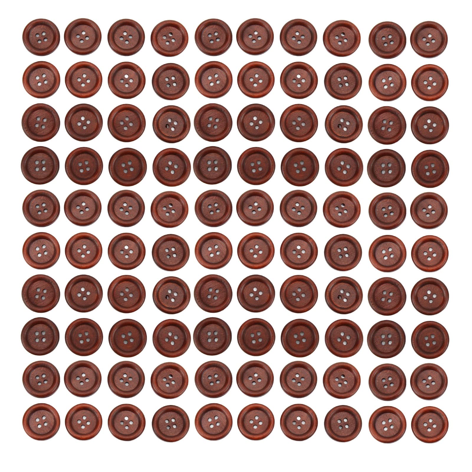 20mm Decorative Craft Buttons for Sewing - Lovely Handmade Buttons for Handbags, Hats, Scarves & Fabric Projects | DIY Accessories for Clothing & Home Decor