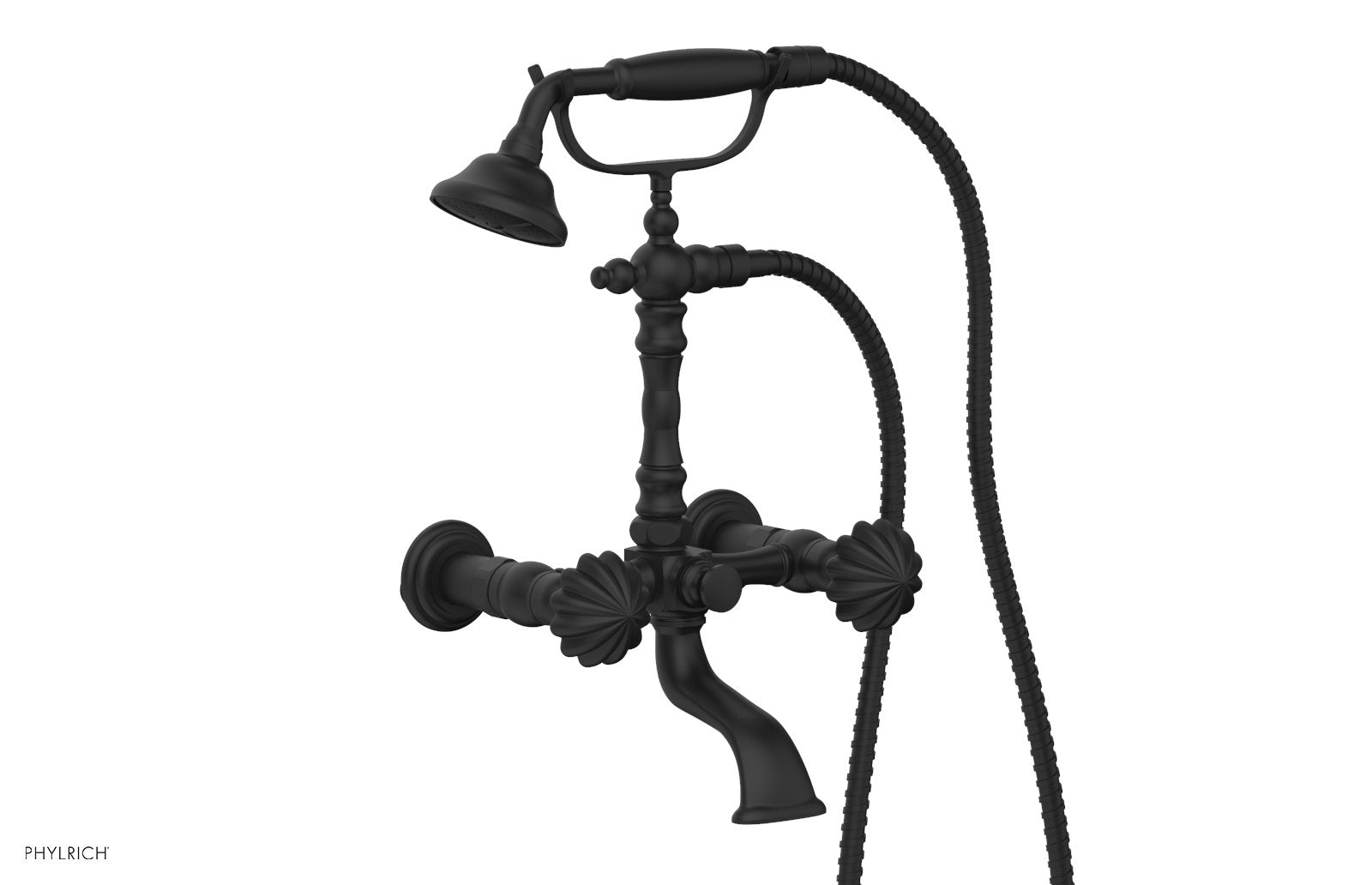 GEORGIAN & BARCELONA Exposed Tub and Hand Shower Combo with Round Handle K2393 19 - Perfect for Modern Bathroom Renovation and Spa-Like Shower Experience