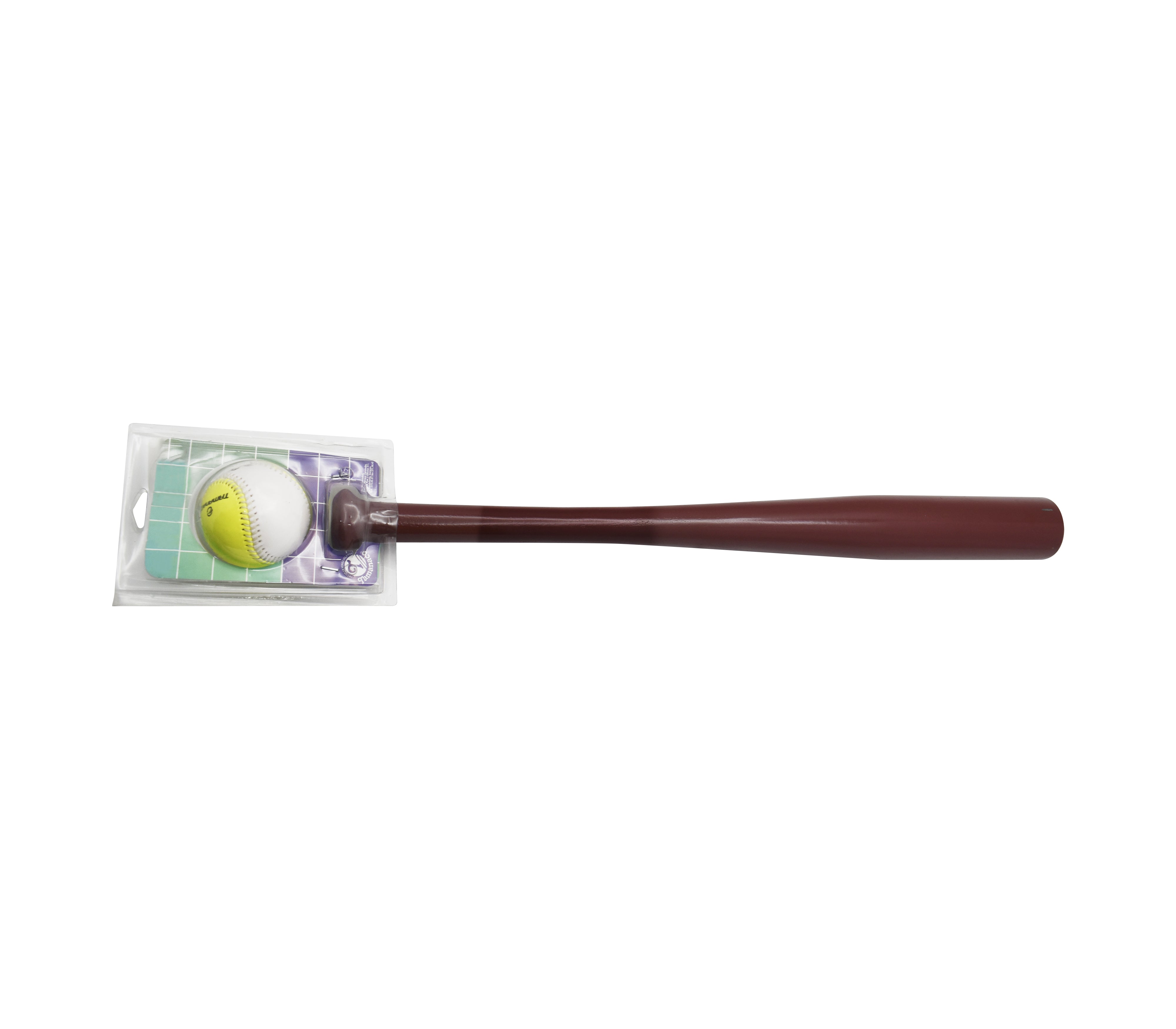 29 Inch Wooden Baseball Bat and Ball Set - Perfect for Youth Training, Backyard Practice & Little League Games