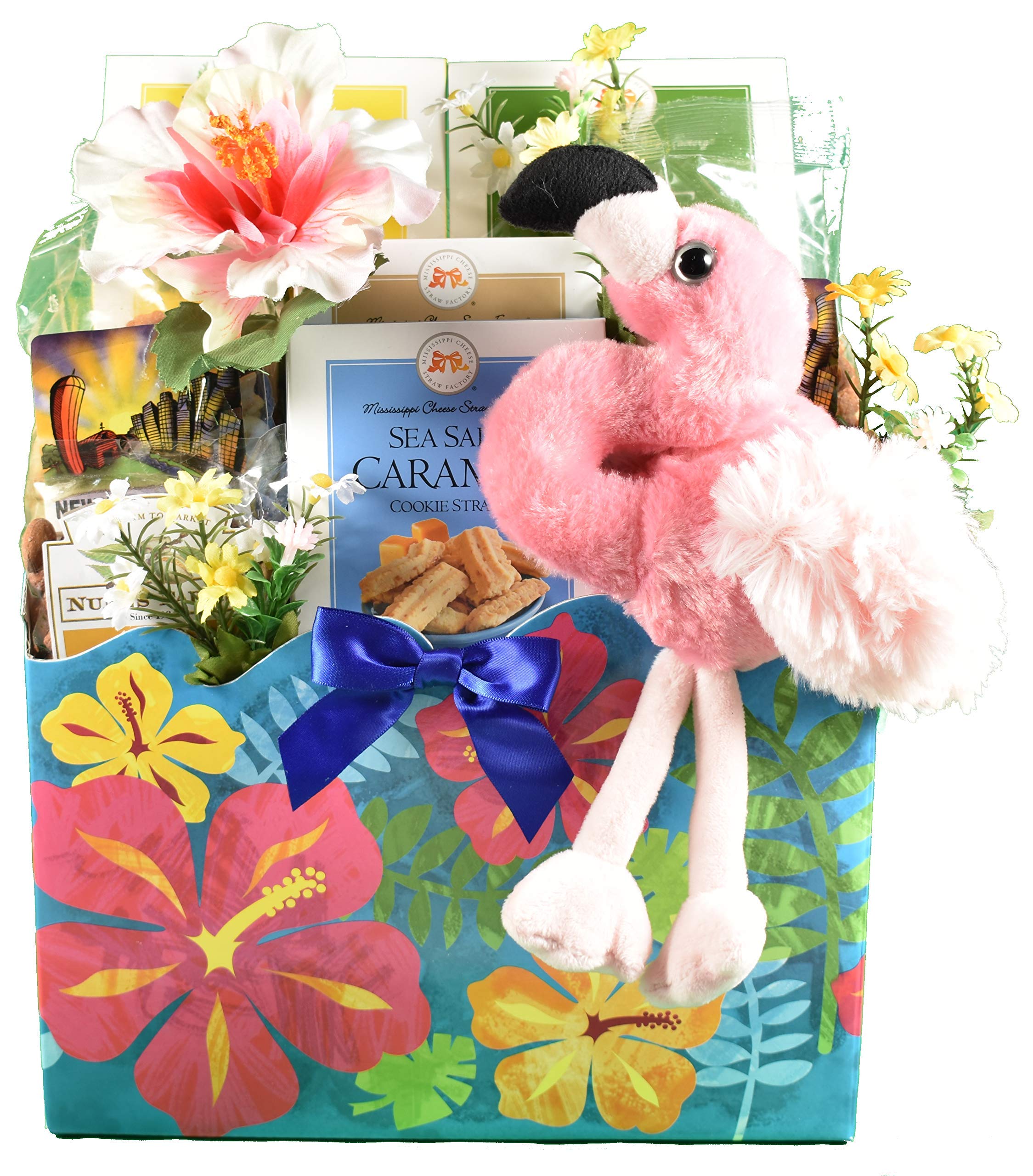 Premium Tropical Gift Basket Box - Assorted Exotic Fruits, Snacks & Treats - Perfect for Holidays, Birthdays & Corporate Gifting