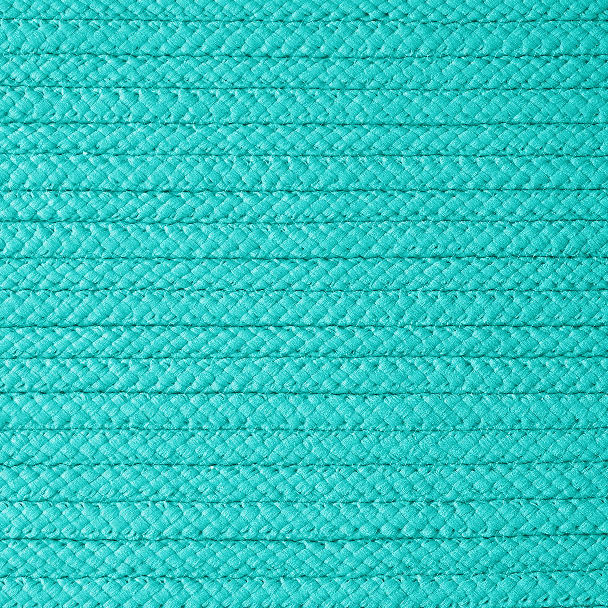Simply Home Solid Turquoise Area Rug 8x11 - Soft and Durable Living Room, Bedroom, or Office Floor Mat for Home Decor