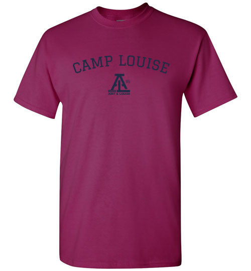 Louise Collegiate Short Sleeve T-Shirt for Adults - Comfortable Cotton Tee for Casual Wear, School Spirit & Everyday Outfits