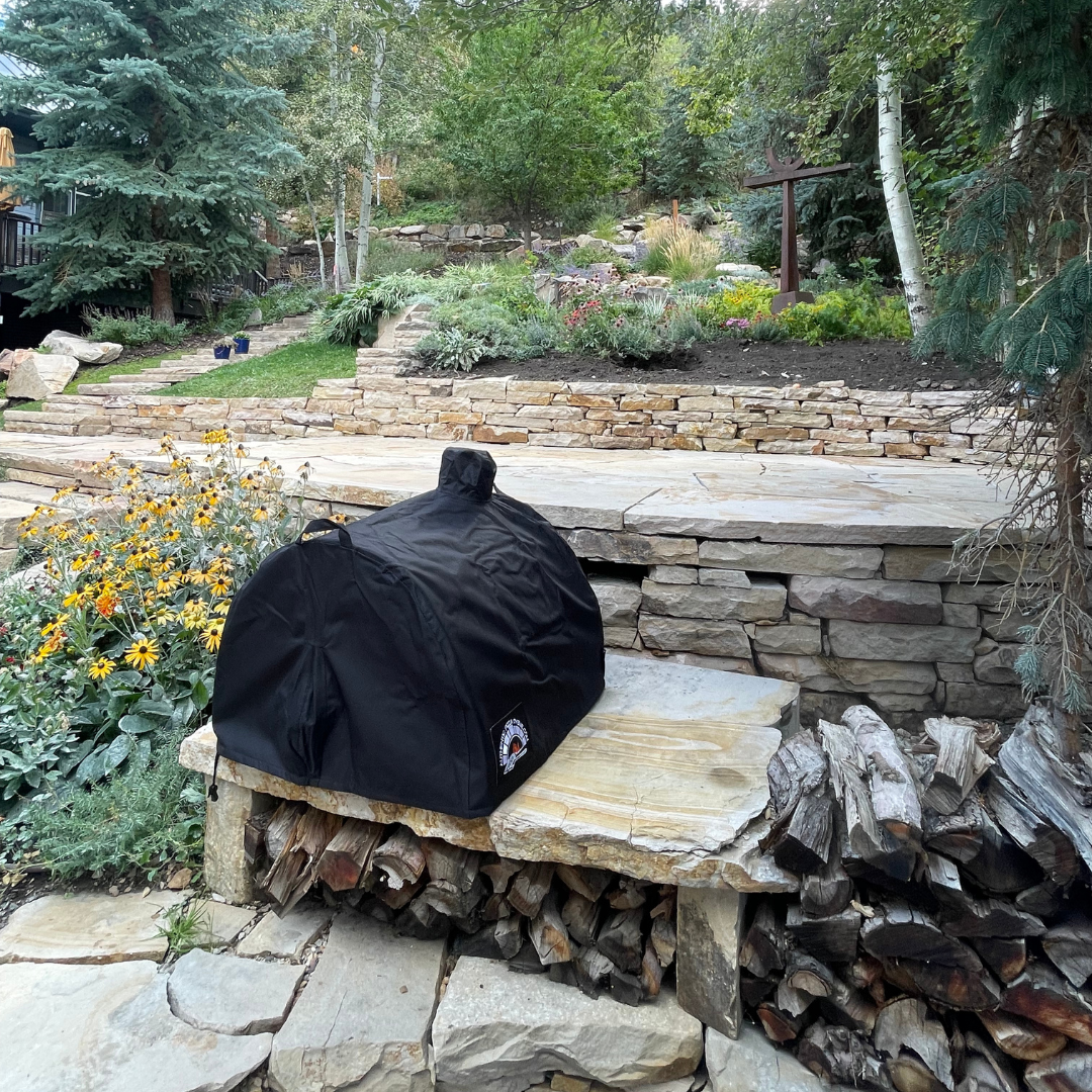 Prime Pizza Oven Cover - Waterproof & Heat-Resistant Protective Cover for Outdoor Pizza Ovens - Perfect for Backyard, Patio, and Camping Use