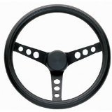 Grant 338 13.5 Inch Black Foam Steering Wheel - Classic Style for Hot Rods, Muscle Cars & Custom Builds - Perfect for Racing, Restoration & Automotive Projects