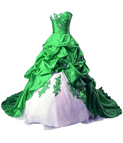Green White