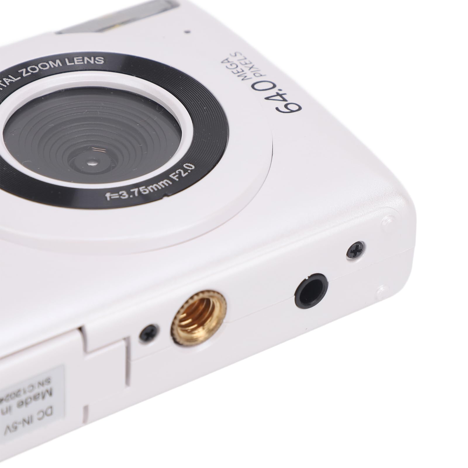 64MP Digital Camera with 4K Video & Auto Focus - Compact Point and Shoot Camera for Photography, Vlogging, Travel & Everyday Use - 18x Zoom & 2.75