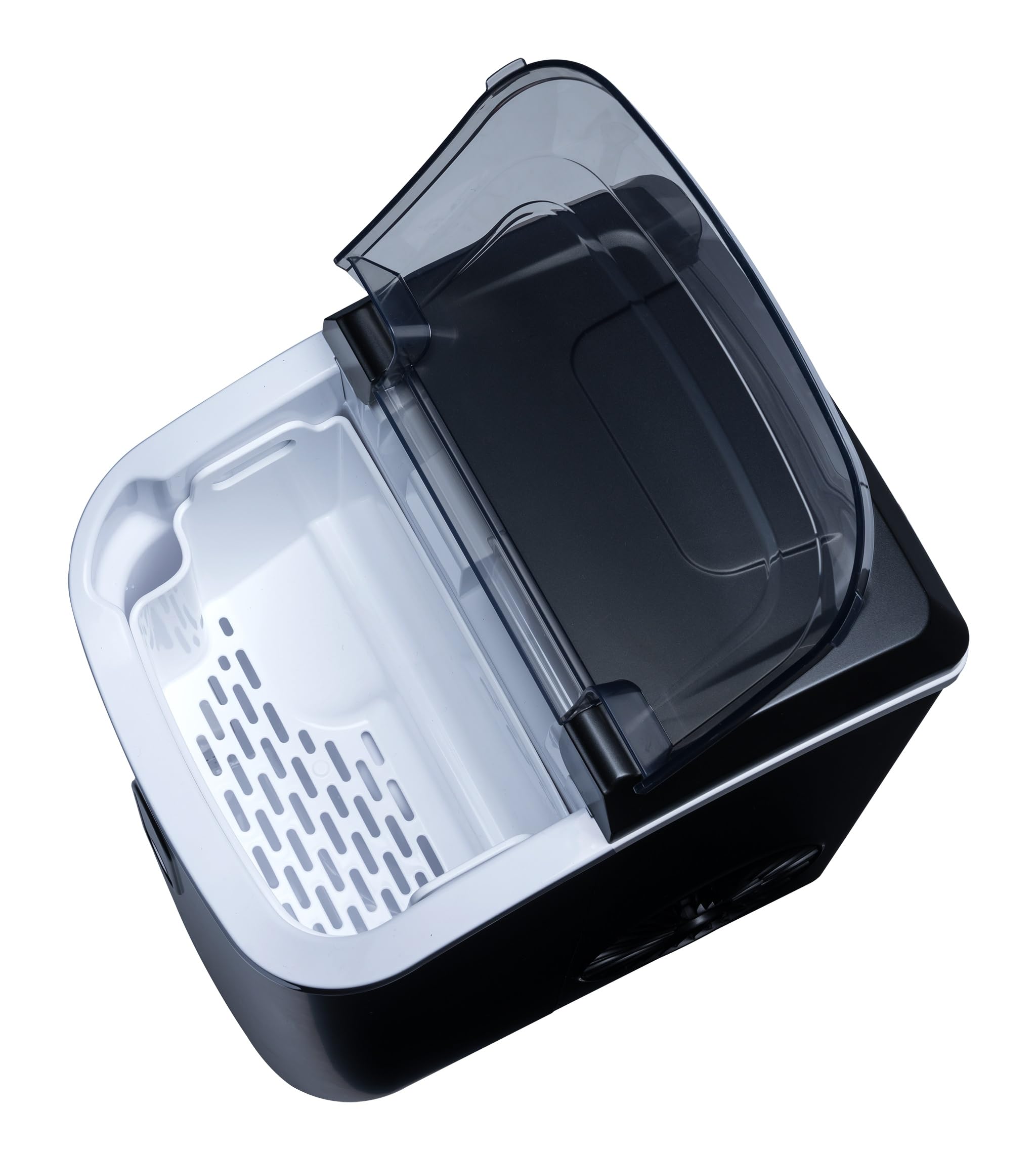 Newair Nugget Countertop Ice Maker Machine - 26 lbs. Daily Output, Self-Cleaning, Refillable Water Tank | Matte Black Electric Sonic Ice Maker for Perfect Nugget Ice | Ideal for Home Kitchens, Offices, Coffee Bars & Entertaining