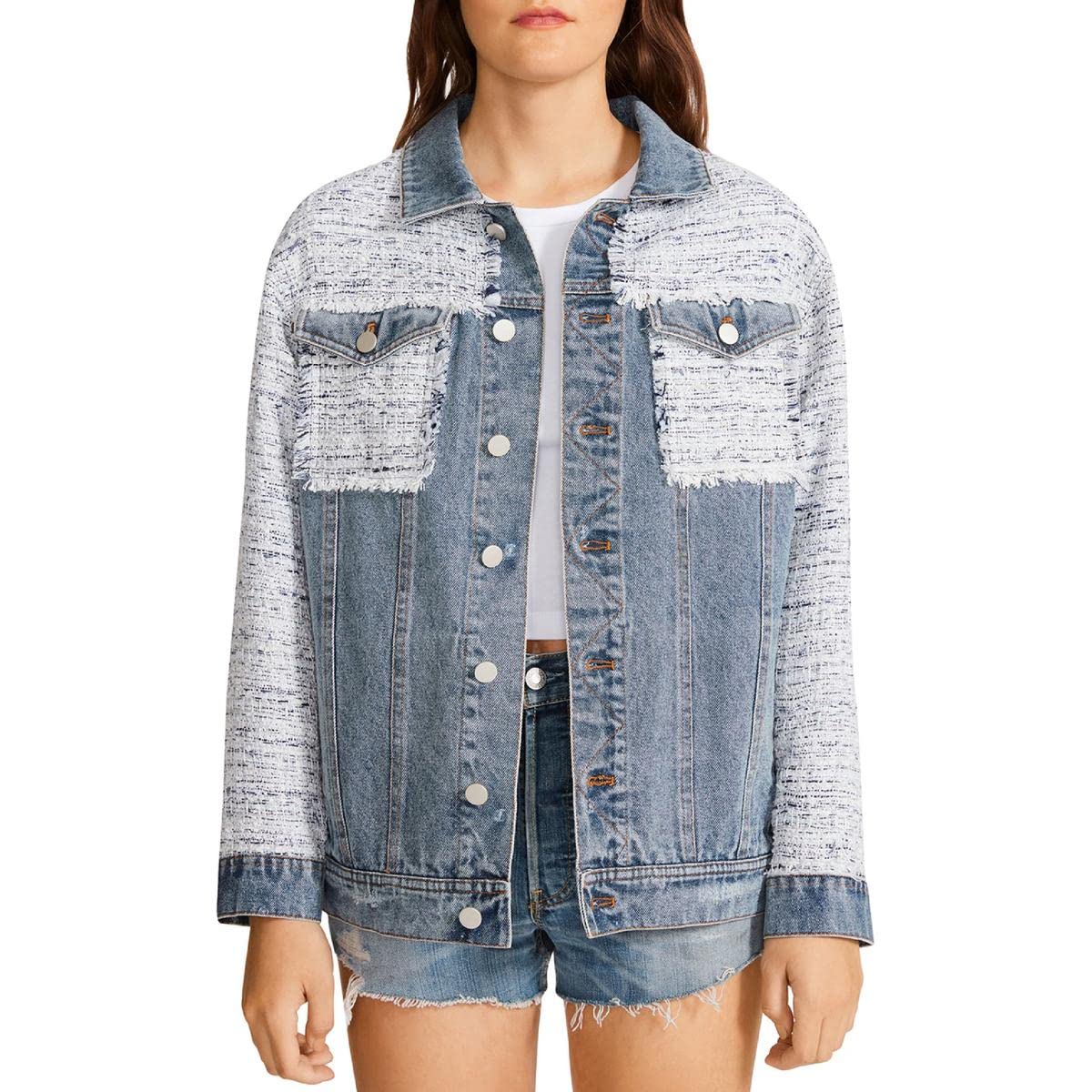 BB DAKOTA Women's Festival Jacket - Stylish Denim Jacket for Concerts, Outdoor Events & Casual Wear