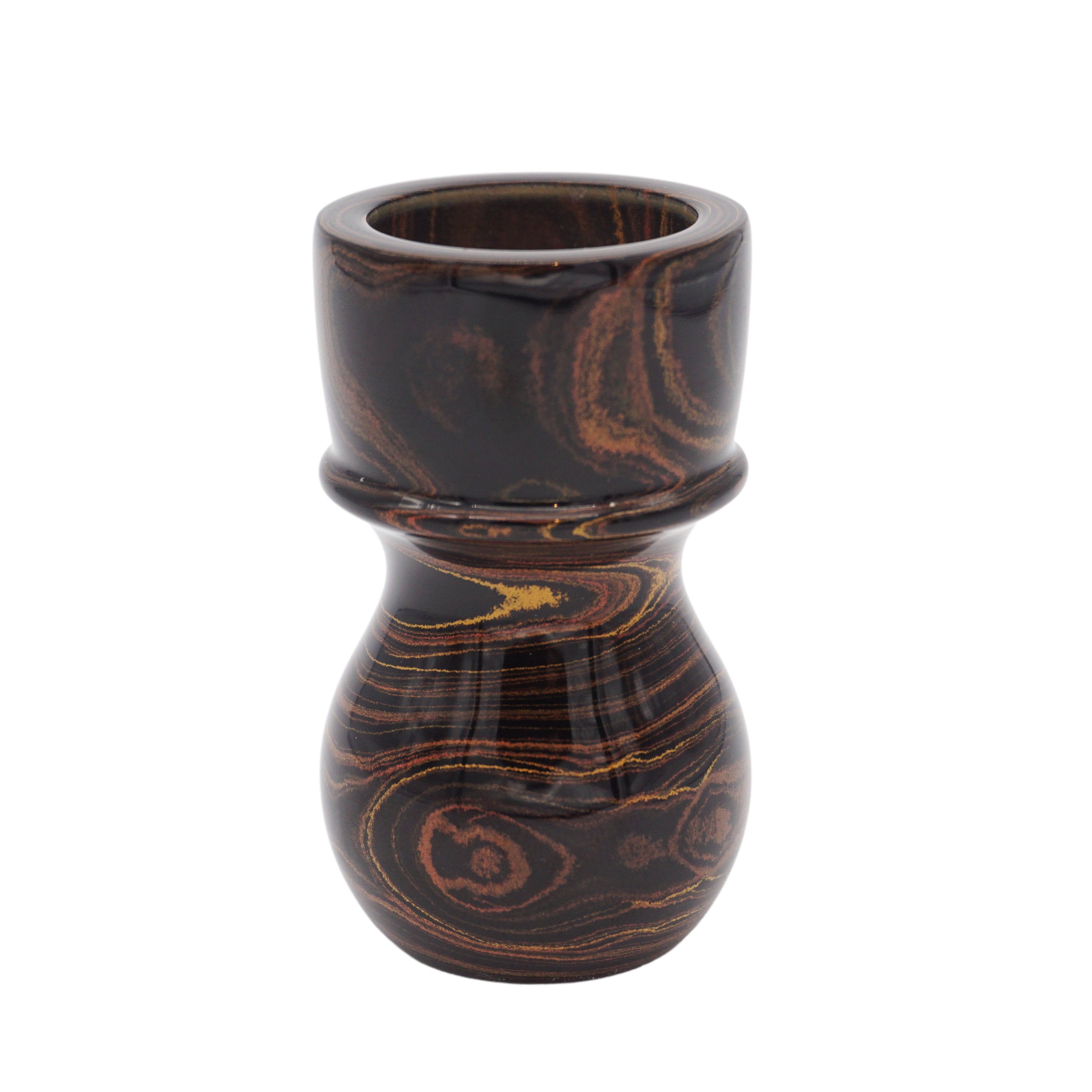 Premium Honey Ebonite Handmade Shaving Brush Handle - Fits 24mm & 26mm Knots - Perfect for Wet Shaving, Grooming Kits & Luxury Bathroom Accessories