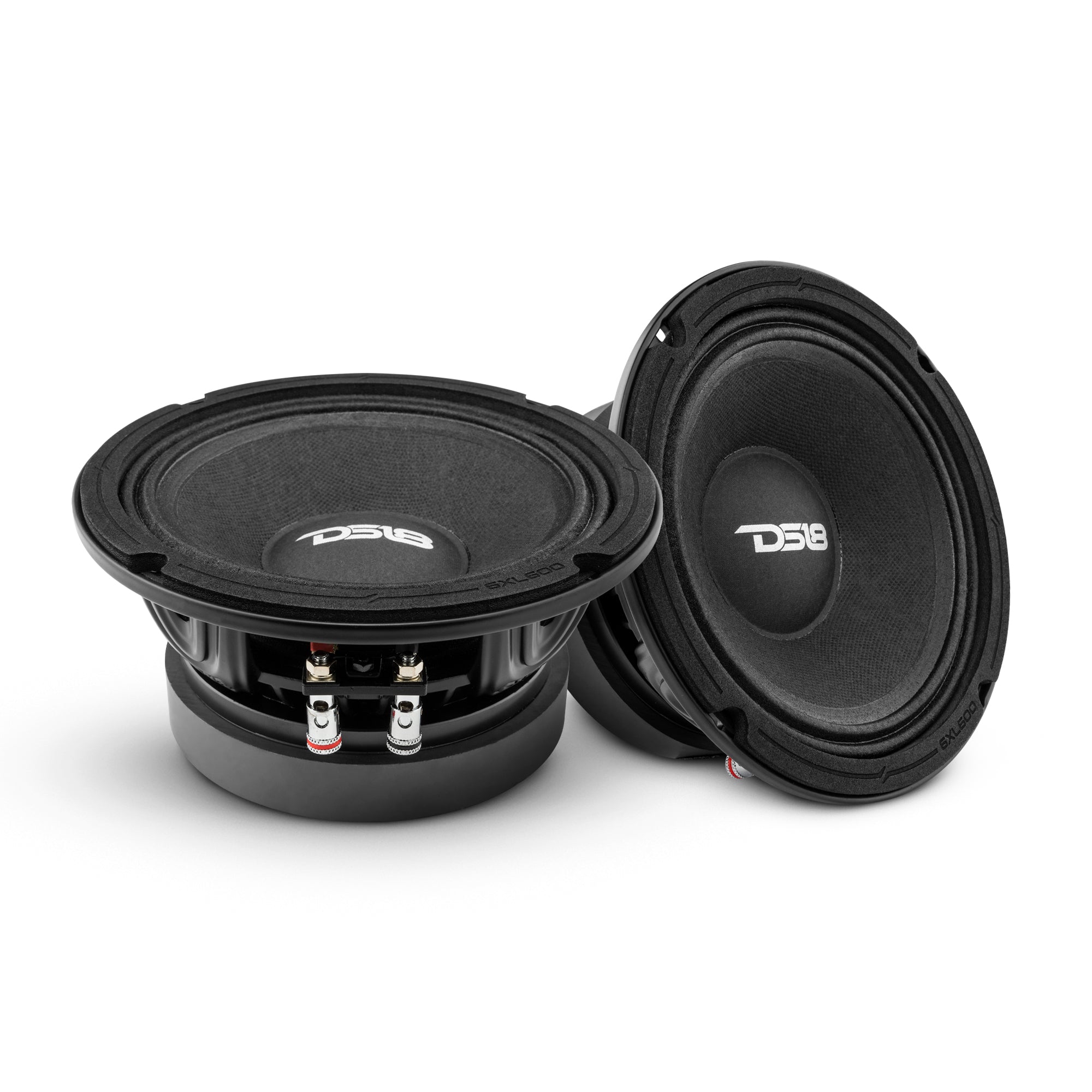 XL 6.5 Mid Range Loudspeaker 300 Watts RMS 4 Ohm - High Power Car Audio Speaker for Clear Sound in Vehicles & Home Theater Systems