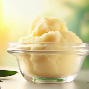 Pure Refined Shea Butter for Skin & Hair - Moisturizing Cream for Dry Skin, Eczema & Stretch Marks - Natural Body Butter for Face, Hands & Feet Care - Perfect for DIY Beauty & Massage Therapy