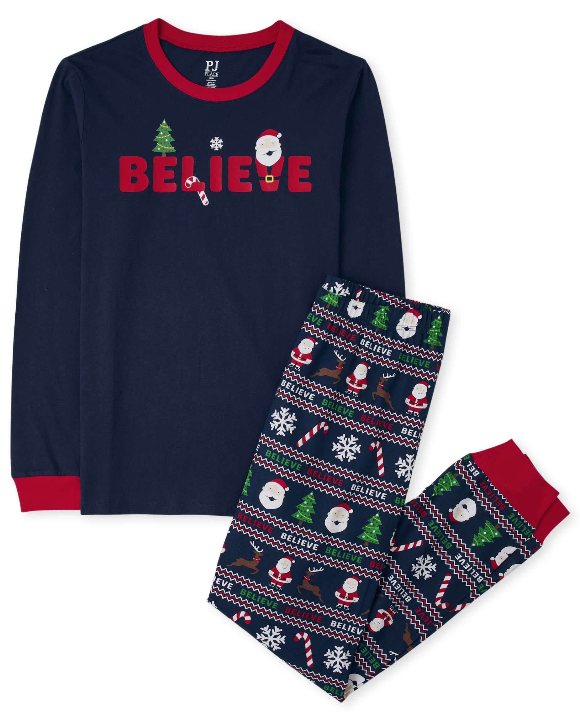 Festive Christmas Pajama Sets for Kids & Family - Cotton Matching Pajamas for Holiday Photos