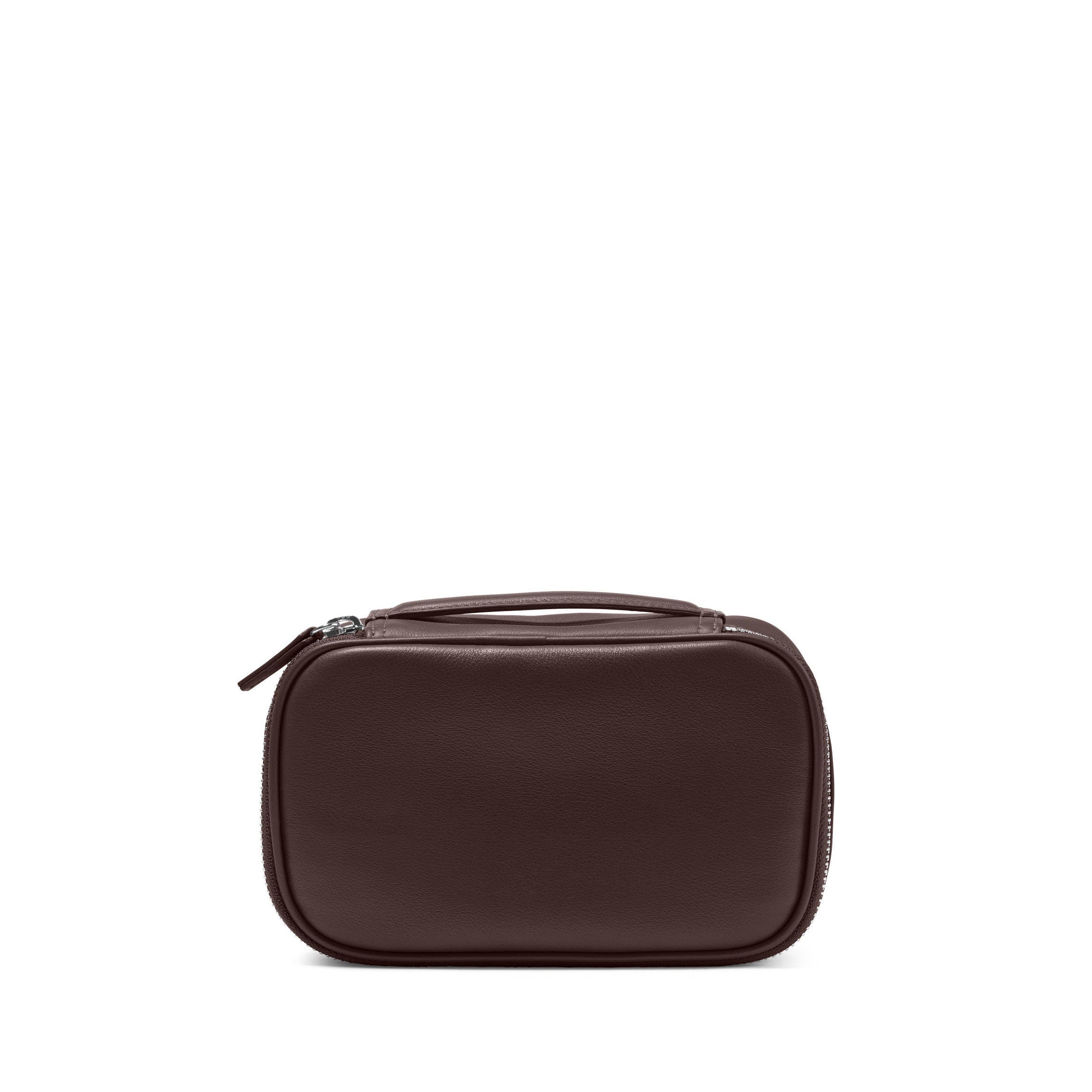 Compact Tech Organizer Bag in Brown - Perfect for Travel, Work & Daily Essentials Storage