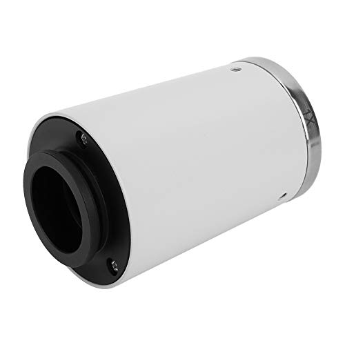 Professional 1X 38mm C-Mount Microscope Adapter - Stable Trinocular Interface for Lab & Office Use | High Precision Camera Adapter for Nikon E100 Microscopes | Ideal for Research, Medical Diagnostics & Educational Applications