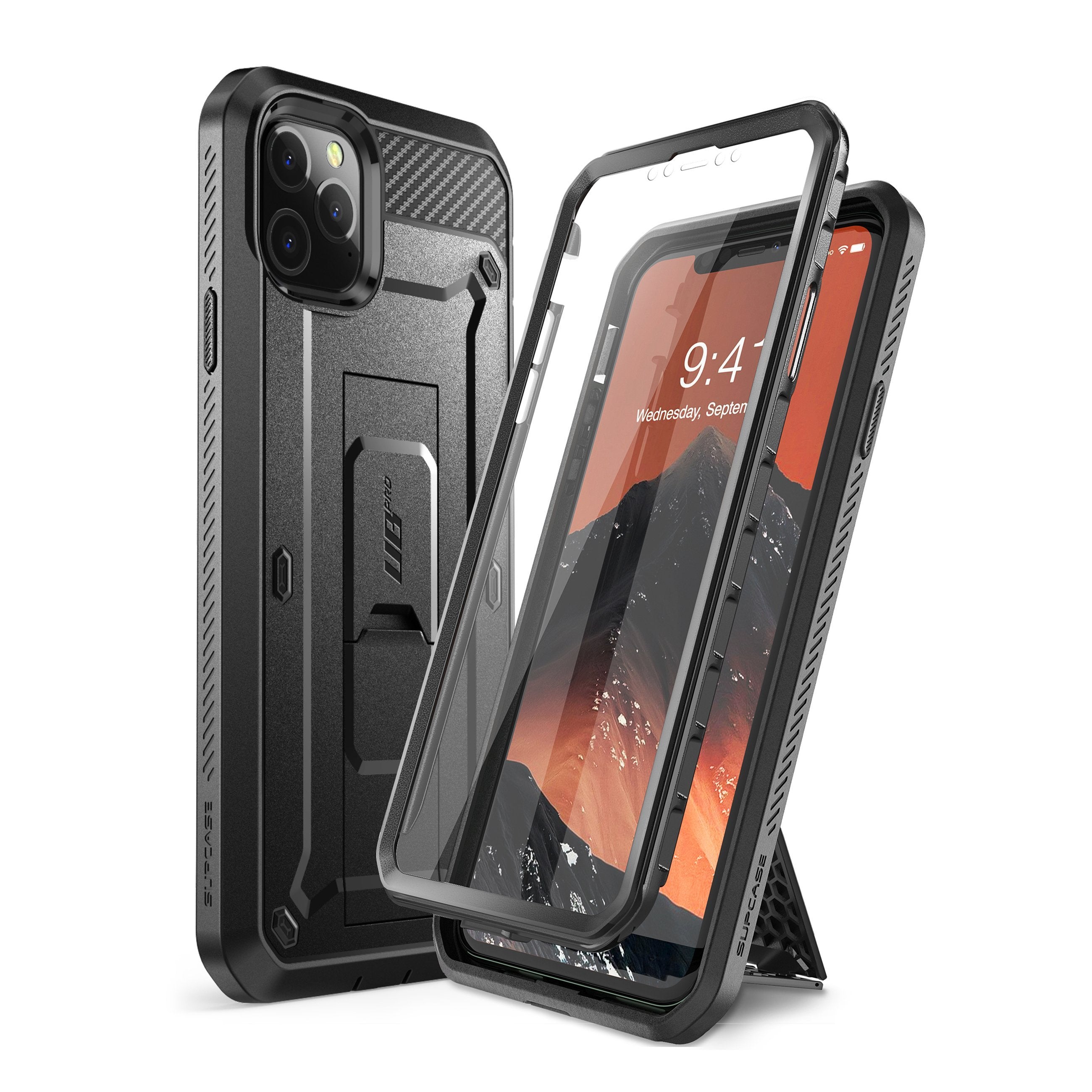 iPhone 11 Pro Case 5.8 Inch - Unicorn Beetle Pro Full Body Rugged Protective Cover (Black) | Shockproof & Drop Protection for Outdoor, Work & Daily Use