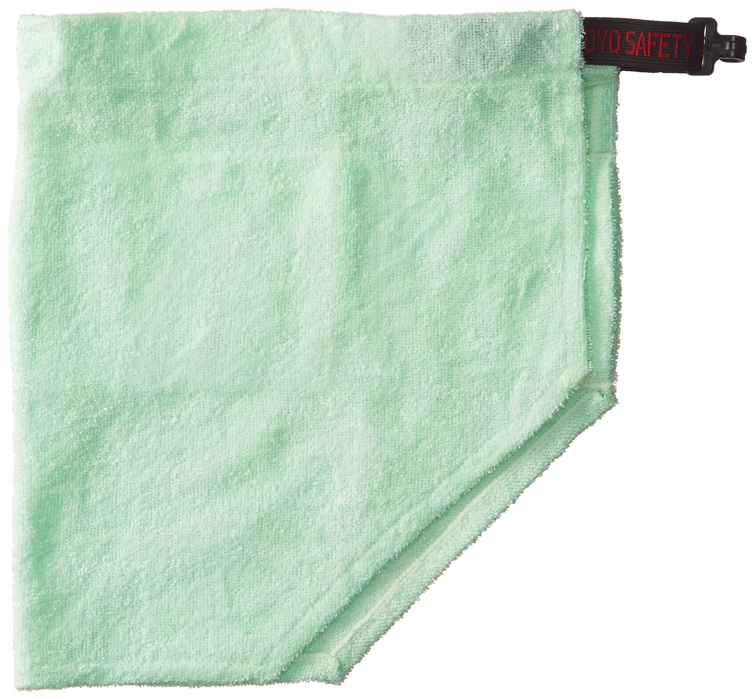 TOYO Safety Helmet for Heat Protection - Green Construction Hard Hat with Sweat Absorbing Towel (Japan Import) - Ideal for Construction, Industrial Work & Outdoor Labor