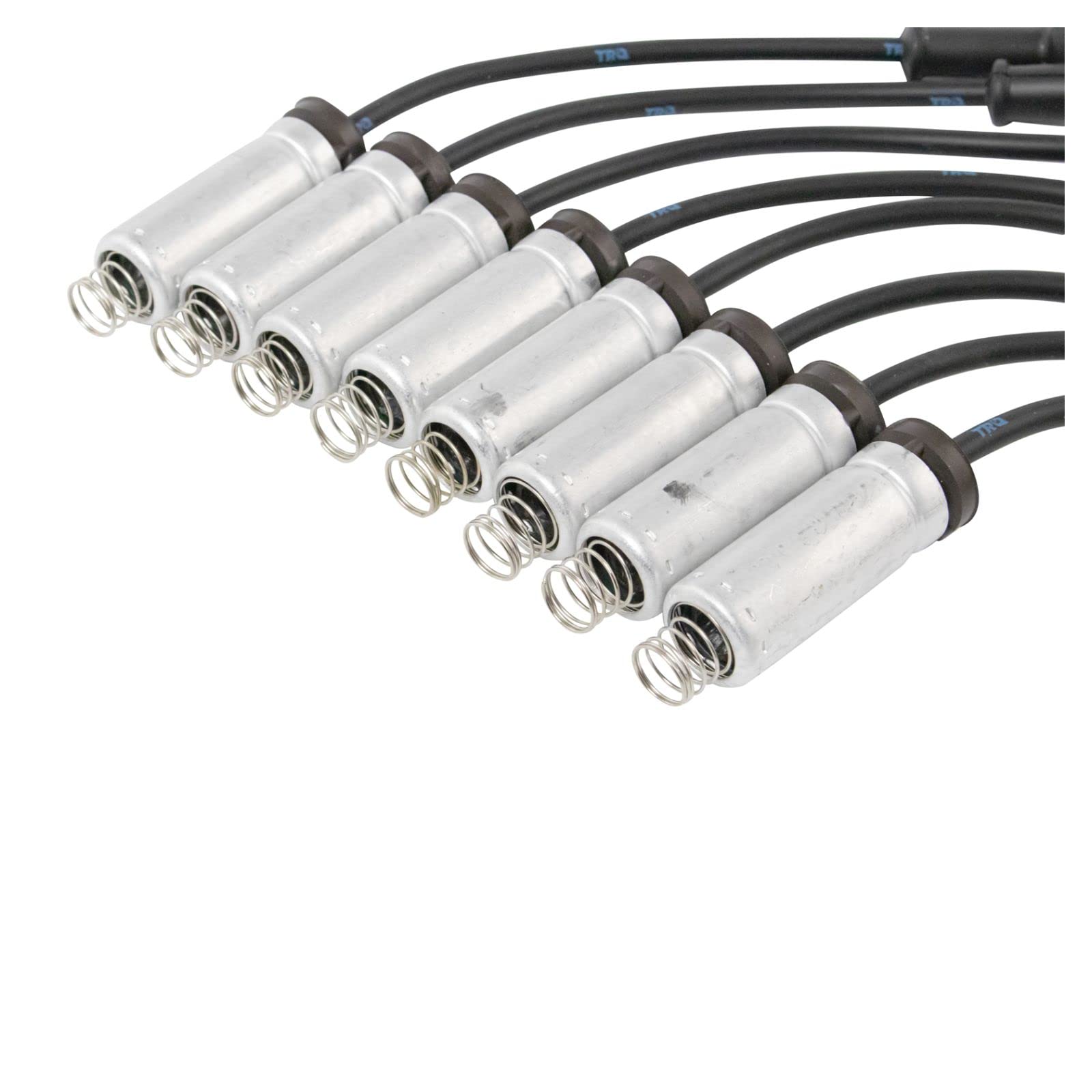 High-Performance Ignition Kit - Spark Plugs & Wires Set Compatible with Cadillac (02-06), Chevrolet/GMC (99-07), Hummer (03-07), Isuzu (06-08) - Improve Engine Performance & Fuel Efficiency for Smooth Driving