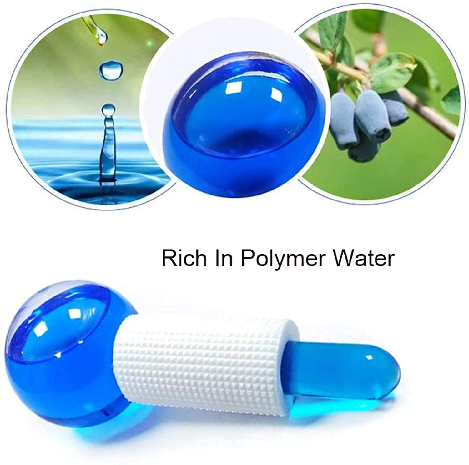 SHREVI IMPEX Ice Globe Roller - Smart Cooling Facial Massage Tool for Face & Neck Relief - Reduces Puffiness & Soothes Skin (Pack of 1) | Perfect for Morning Routine, Spa Days & Post-Workout Recovery
