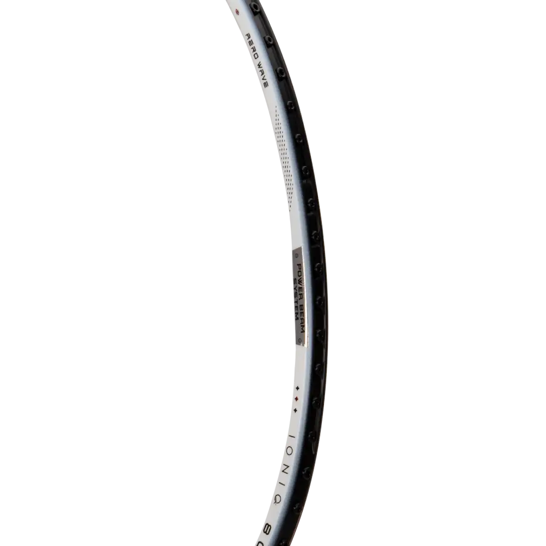 HNDRD Ioniq 80 Badminton Racket - Pre-Strung Carbon Fiber Badminton Racquet for Advanced Players | Perfect for Tournaments, Training & Outdoor Games