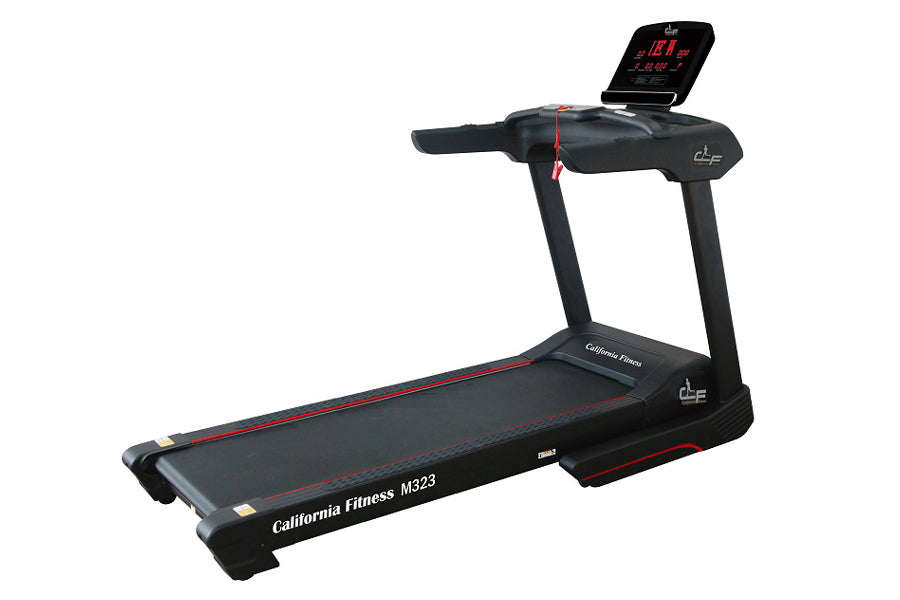 California Fitness Malibu 323 Folding Treadmill - Compact Home Gym Equipment for Cardio Workouts | Perfect for Small Spaces & Apartment Fitness | Summer Sale Discount