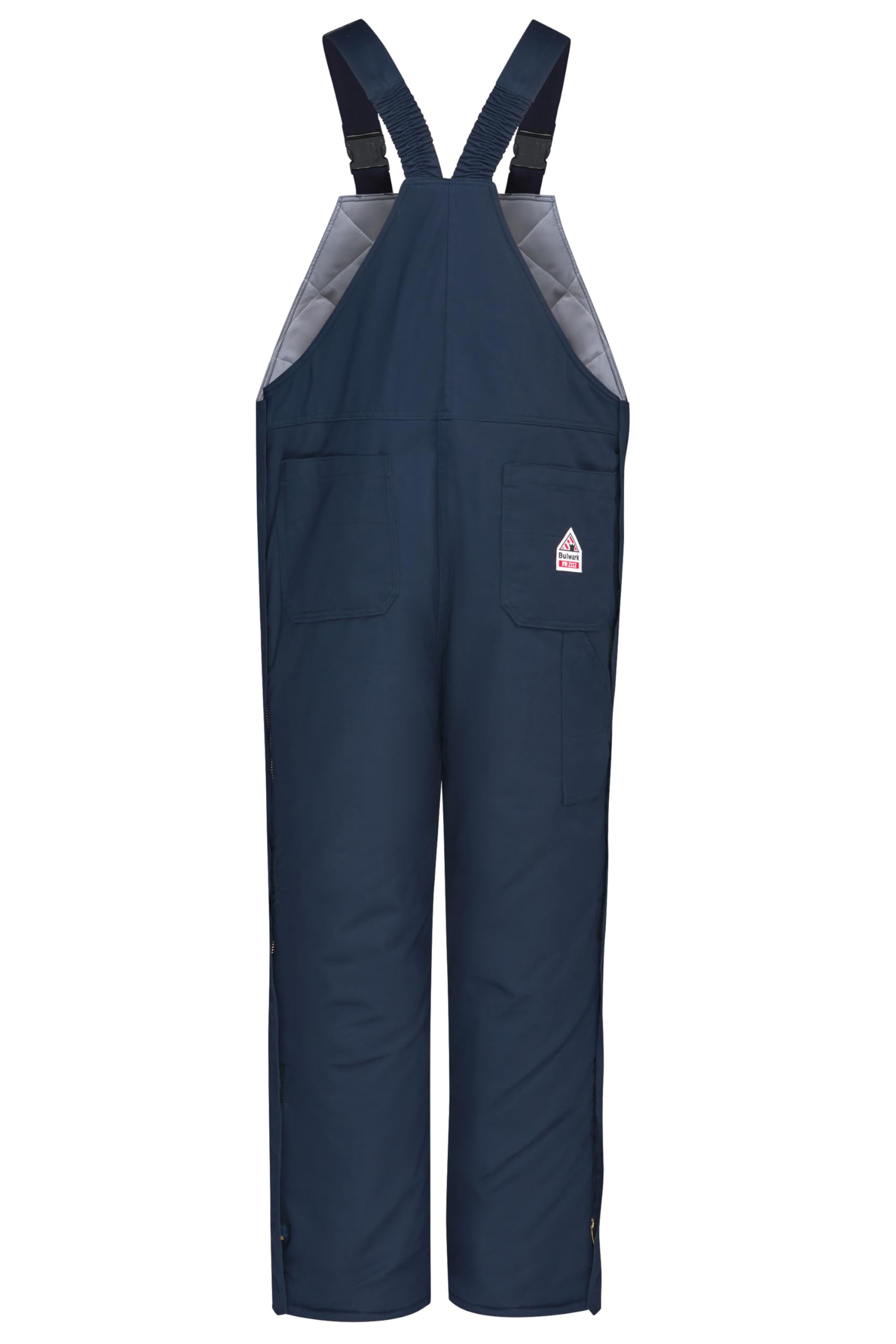 Men's Midweight Excel Fr® Comfortouch® Deluxe Insulated Bib Overalls - Flame Resistant Workwear for Construction & Outdoor Jobs