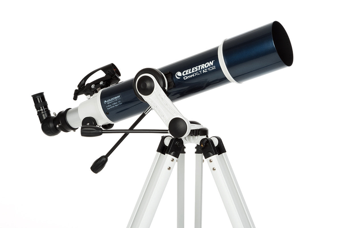 Omni XLT AZ 102 Telescope - Premium Refractor Telescope for Astronomy Beginners & Adults - Perfect for Stargazing, Moon Observation & Astrophotography