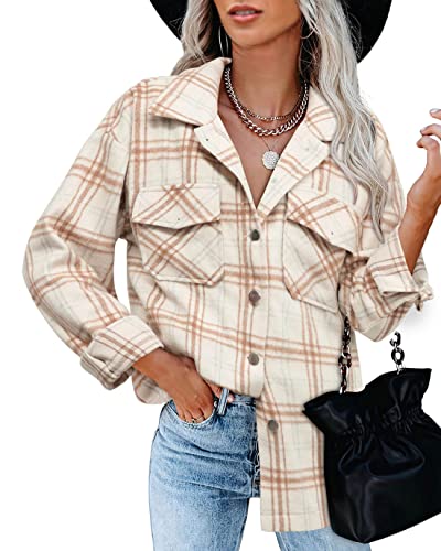 Plaid Print Apricot