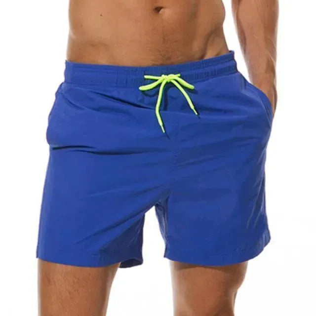 Luminous Beach Shorts with Drawstring - Quick-Dry Swim Trunks for Men & Women - Perfect for Swimming, Surfing, and Summer Vacations